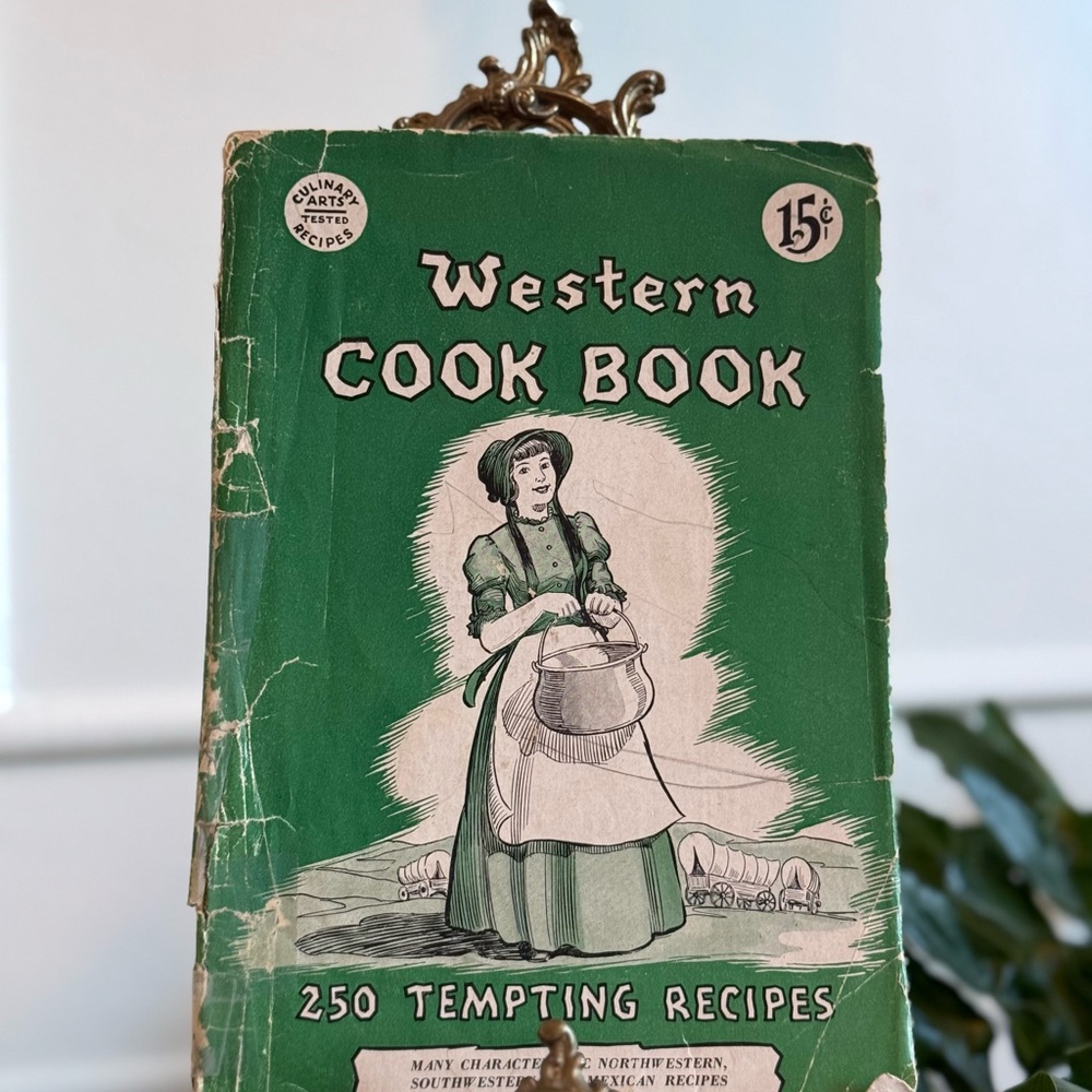Vintage Western Cook Book  1936